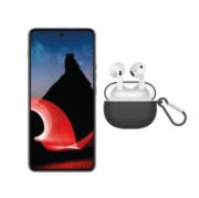 Bundle lenovo smartphone thinkphone pawn0011mx 6.5" 256gb/8gb+audífonos argomtech skeipods e55 inalámbricos color negro