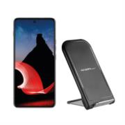 Bundle lenovo smartphone thinkphone pawn0011mx 6.5" 256gb/8gb+cargador argomtech inalambrico 10w carga rápida micro usb