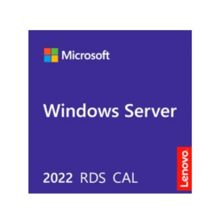 Lenovo win server 2022 rmt dsk svcs rds cal (5 usuarios)