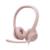 Audífonos Logitech USB H390 para Computadora con Audio Dígital Mejorado Control en Cable Color Rosa - Vista 7