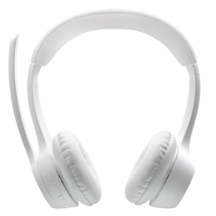 Diadema logitech zone vibe 300 inalambrica con microfono  color blanco