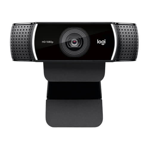 Camara Web Logitech C922 Pro para Streaming HD 1080p USB Color Negro - MAS RECIO