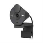 Cámara Web Logitech Brio 300 1080p USB-C con Corrección Iluminación Automática Micrófono Color Grafito 2