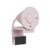 Cámara Web Logitech Brio 300 1080p USB-C con Corrección Iluminación Automática Micrófono Color Rosa - Vista 8