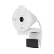 C&aacute;mara web logitech brio 300 1080p usb-c con correcci&oacute;n iluminaci&oacute;n autom&aacute;tica micr&oacute;fono color blanco crudo