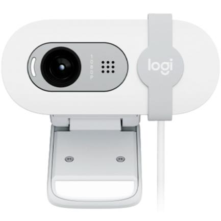 Cámara Web Logitech Brio 100 RTL Full HD 1080p Micrófono Integrado Conectividad USB Color Blanco