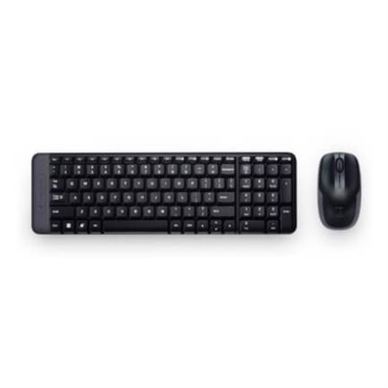 Teclado y Mouse Logitech Inalambrico MK220