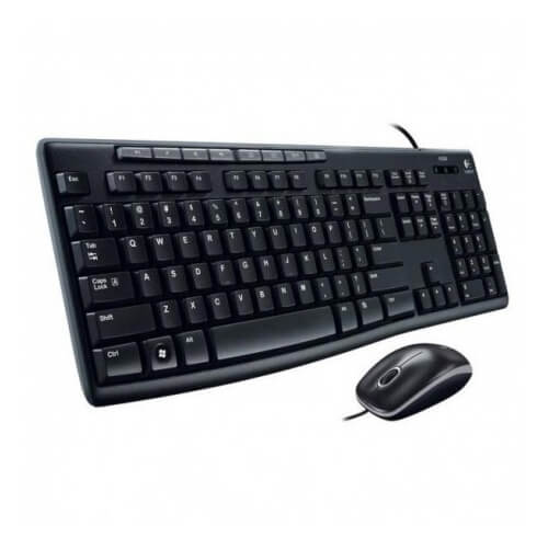 Teclado y Mouse Logitech Media Combo MK200 - MAS RECIO