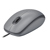Mouse Logitech Alambrico M110 Silent Gray - Vista 9