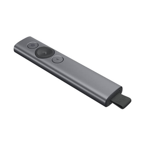 Presentador logitech spotlight l&aacute;ser bluetooth color plata