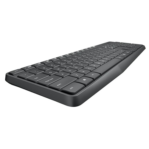 Kit Teclado y Mouse Logitech MK235 Inalámbrico USB Color Negro - Vista 8