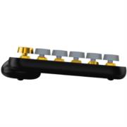 Teclado Logitech POP KEYS Inalámbrico con Función Emojis Personalizables Blast Color Amarillo-Negro - Vista 8