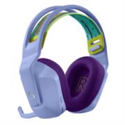 Audífonos logitech g733 lightspeed gaming inalámbricos rgb color lila