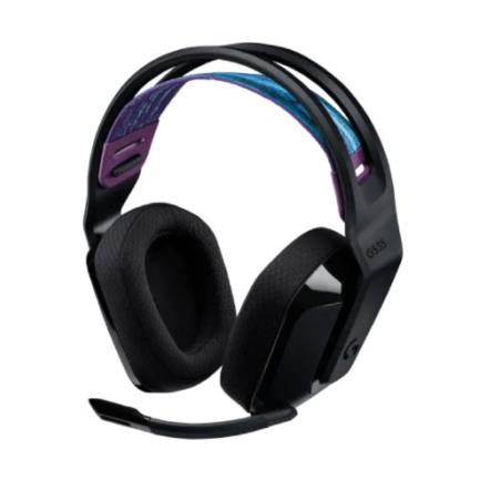 Audífonos logitech gaming g535 lightspeed inalámbricos micrófono color negro