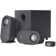 Bocinas logitech z407 bluetooth subwoofer control inalámbrico color negro