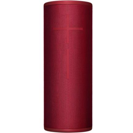 Bocina logitech ultimate ears megaboom 3 inal&aacute;mbrica sonido 360 color rojo soleado