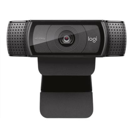 C&aacute;mara web logitech c920 hd pro video fhd 1080p audio est&eacute;reo color negro