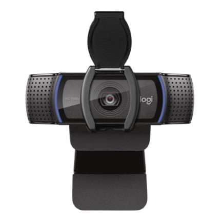 Camara web logitech c920s pro fhd 1080p con tapa de obturador