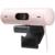 Cámara Web Logitech Brio 500 FHD Resolución 1080p Corrección Iluminación Encuadre Automático Color Rosa - Vista 8