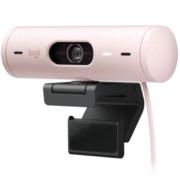 Cámara Web Logitech Brio 500 FHD Resolución 1080p Corrección Iluminación Encuadre Automático Color Rosa - Vista 9
