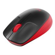 Mouse Logitech M190 Full Size Inalámbrico 1000 dpi USB Color Rojo - Vista 10
