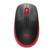 Mouse Logitech M190 Full Size Inalámbrico 1000 dpi USB Color Rojo - Vista 6