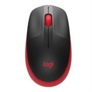 Mouse Logitech M190 Full Size Inalámbrico 1000 dpi USB Color Rojo - MAS RECIO