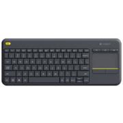 Teclado Logitech K400 Plus Inalámbrico C/TouchPad Color Negro - Vista 2