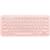 Teclado Logitech K380 Multidispositivo Inalámbrico Color Rosa - Vista 5