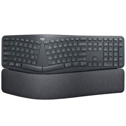 Teclado logitech ergo k860 partido inal&aacute;mbrico espa&ntilde;ol color negro
