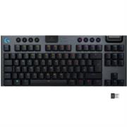 Teclado Logitech G915 TKL Mecánico RGB Inalámbrica Lightspeed Gaming sin Teclado Numérico Color Negro - Vista 3