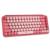 Teclado Logitech Pop Mecánico Teclas Emoji Personalizables Color Rosa Coral - Vista 10