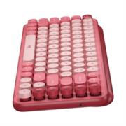 Teclado Logitech Pop Mecánico Teclas Emoji Personalizables Color Rosa Coral - Vista 14