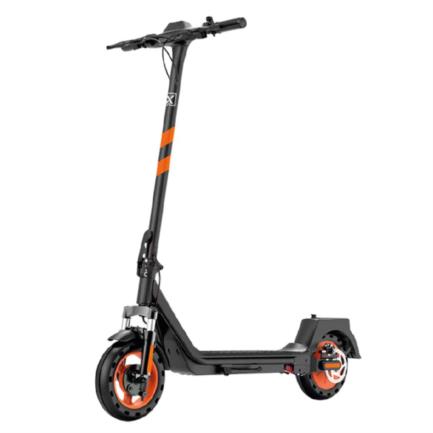Patín Eléctrico Lanix Scooter LXES X14 Largo Alcance 500W Luces LED 10000 mAh Velocidad Max. 25 Km/h Color Negro