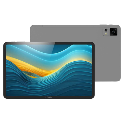 Tablet lanix ilium pad rx12 11.97" unisonic t616 128gb ram 6gb c&aacute;mara 5mp+13mp android 15 gris
