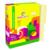 Folder Mapasa Carta Multicolor Color Amarillo Pastel Pqte 100F - Vista 3