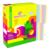 Folder Mapasa Carta Multicolor Color Arcoiris Pastel Pqte 100F - Vista 3