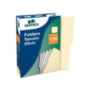 Folder Mapasa Oficio Multicolor Color Crema Pqte 100F - Vista 2