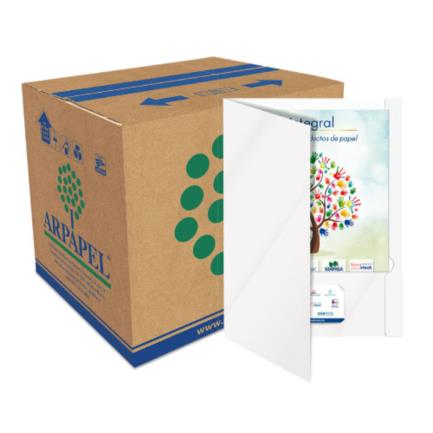 Folder mapasa starfile deluxe carta color blanco c/100