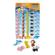 Borrador mae g-manim forma animalitos set 35 pzas