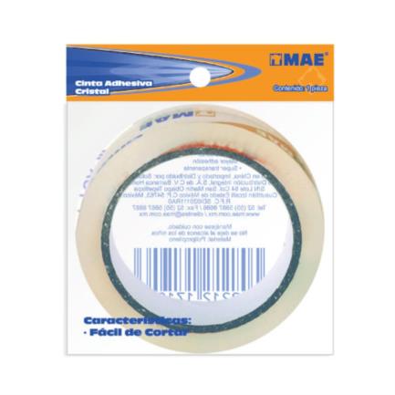 Cinta mae cristal 18x65