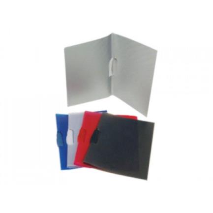 MBPFOLAB002 - Folder Mae Plástico con Clip Colores Surtidos C/5 Pzas