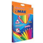 Colores Mae CMJ-12T Triangulares Jumbo Caja C/12 Pzas - Vista 3