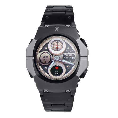 Reloj inteligente perfect choice casual metalico amoled-elementum