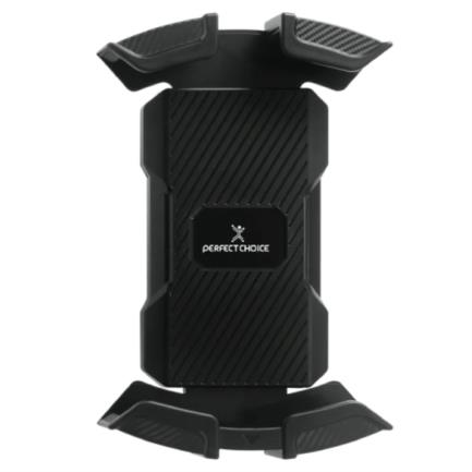 Soporte perfect choice para smartphone motocicleta o bicicleta con bloqueo de seguridad rotaci&oacute;n 360