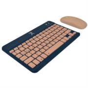 KIT TECLADO Y MOUSE PERFECT CHOICE COMPACTO BLUETOOTH 2 EN 1 GENOVA - AZUL - Vista 9