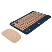 KIT TECLADO Y MOUSE PERFECT CHOICE COMPACTO BLUETOOTH 2 EN 1 GENOVA - AZUL - Vista 11
