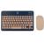 KIT TECLADO Y MOUSE PERFECT CHOICE COMPACTO BLUETOOTH 2 EN 1 GENOVA - AZUL - Vista 6