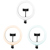 Aro de Luz Perfect Choice de 10 para Streaming con Base Expandible y Tripie - Vista 9