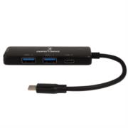 Hub Perfect Choice Tipo C para Laptop y Dispositivos Móviles Color Negro - Vista 3